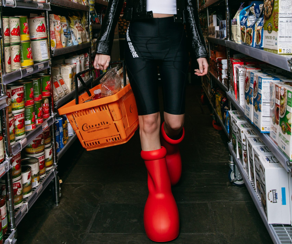 Giày MSCHF 'Big Red Boot' MSCHF010 - Ảnh 2