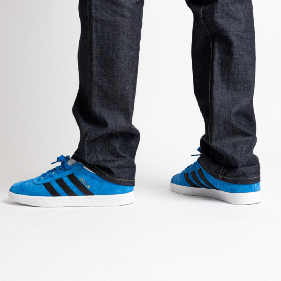 Giày Adidas Gazelle ‘Blue Bird Core Black’ IG0666 - Ảnh 4