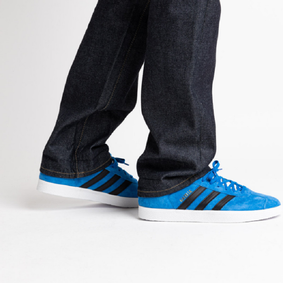 Giày Adidas Gazelle ‘Blue Bird Core Black’ IG0666 - Ảnh 3