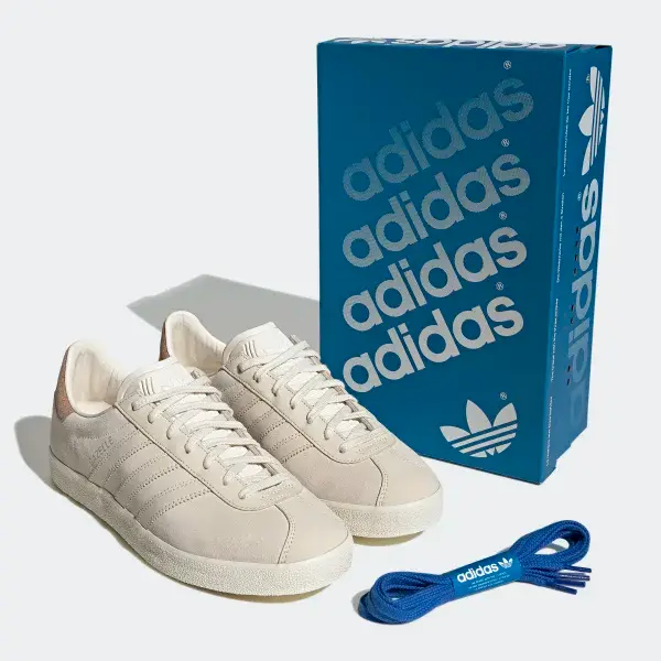 Giày Adidas Gazelle 85 Wonder White ID2019 - Ảnh 4