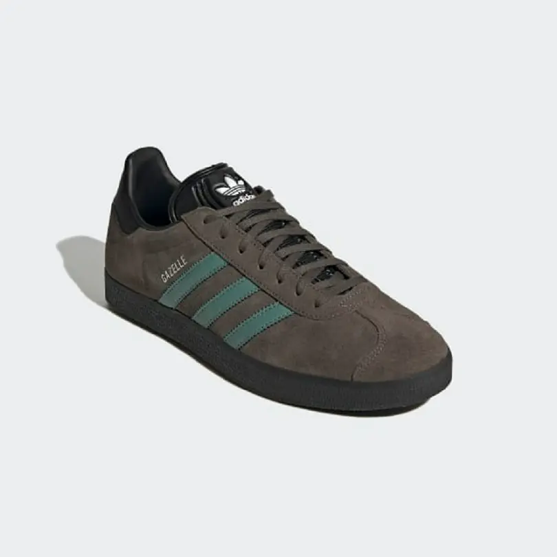 Giày Adidas Gazelle' Olive Green Black' GX2209 - Ảnh 5
