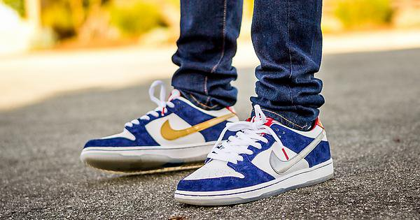 Giày Nike SB Dunk Low Pro 'Ishod Wair QS' 839685-416 - Ảnh 5