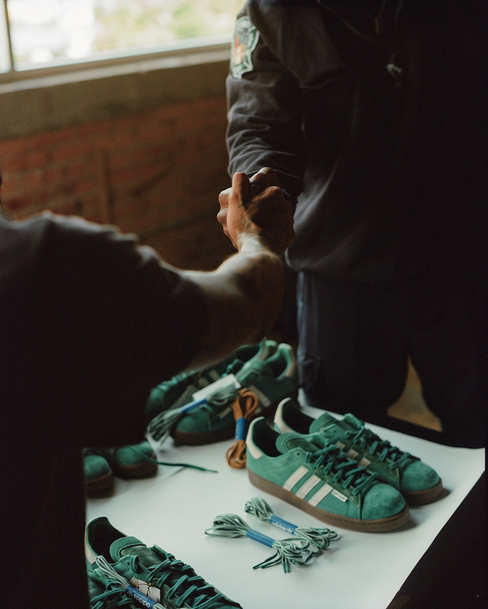 Giày Adidas x Darryl Brown Campus 80 'Active Green' GX1656 - Ảnh 10