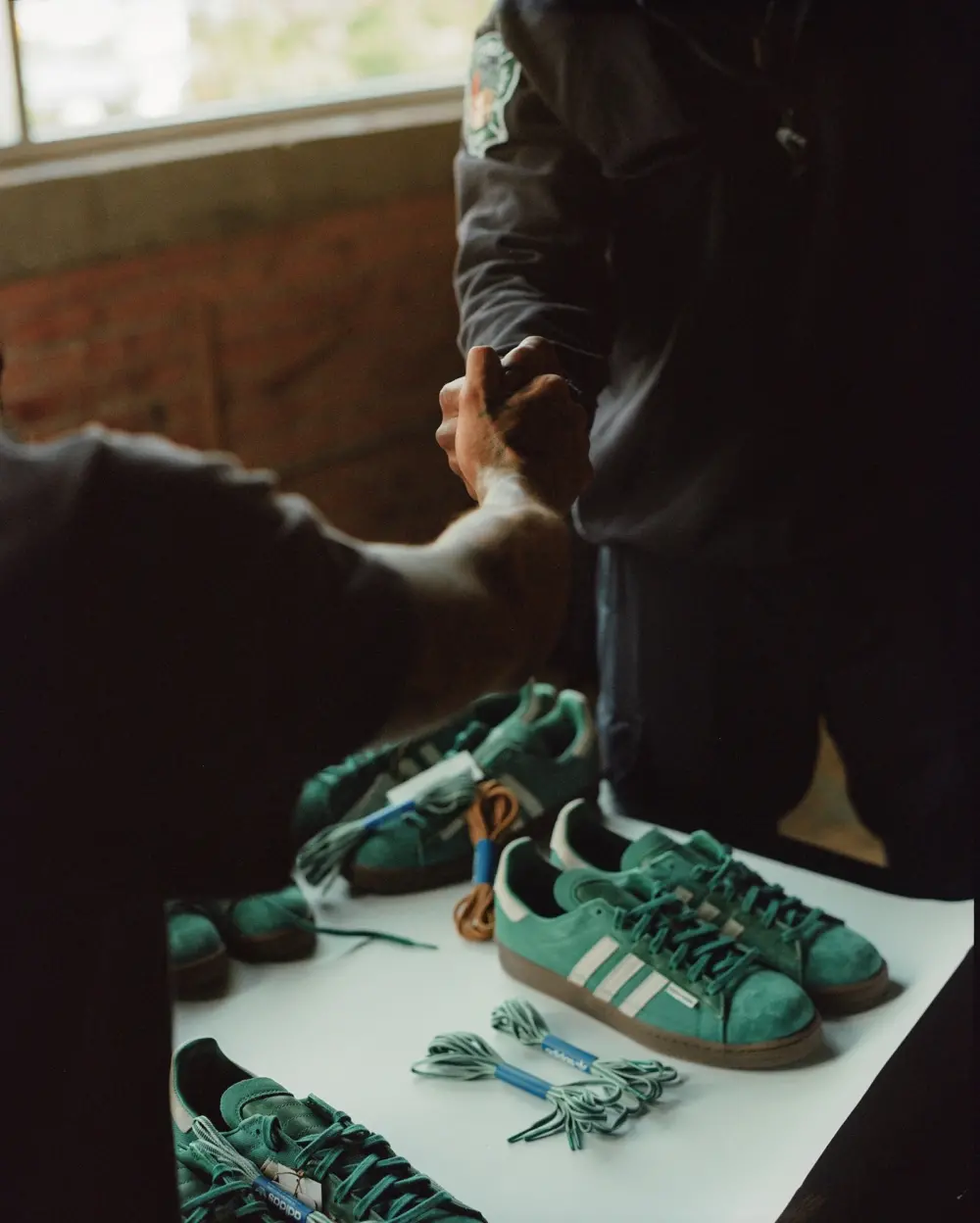 Giày Adidas x Darryl Brown Campus 80 'Active Green' GX1656 - Ảnh 10