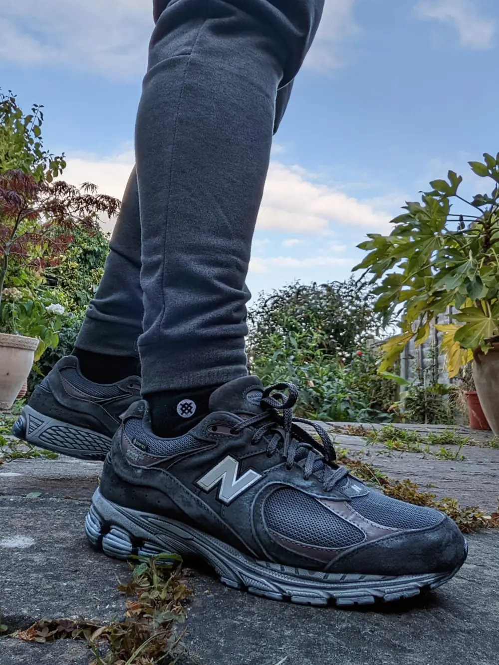 Giày New Balance 2002R Gore Tex 'Magnet Grey' M2002RXA - Ảnh 7