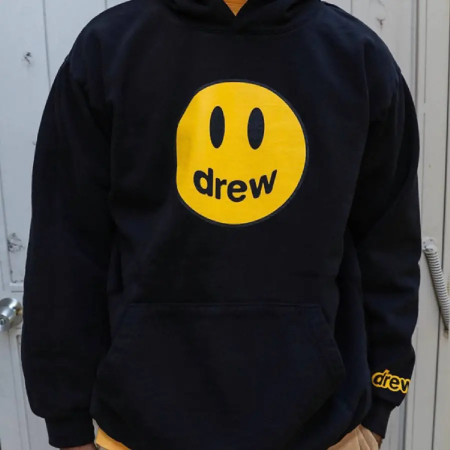 Alternative view of Áo Drew House Mascot Black Hoodie DH-MAHBK
