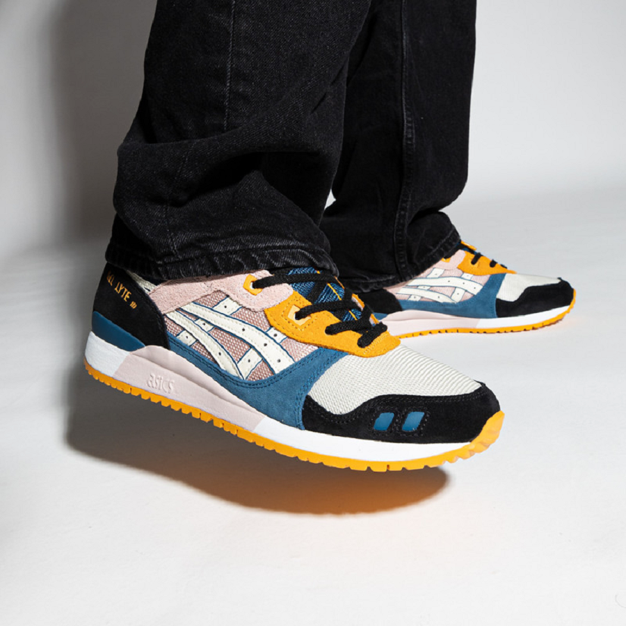 Giày ASICS Gel-Lyte III OG Ginger Peach Birch Blue 1201A482-700 - Ảnh 3