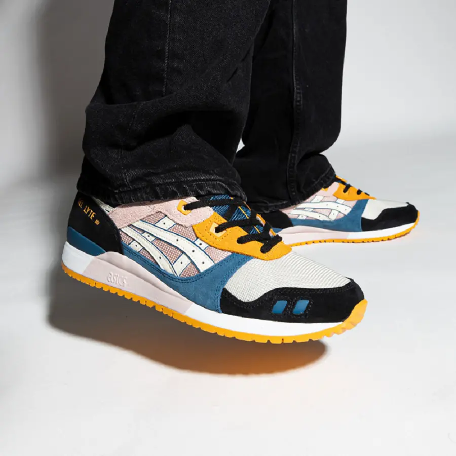 Giày ASICS Gel-Lyte III OG Ginger Peach Birch Blue 1201A482-700 - Ảnh 3