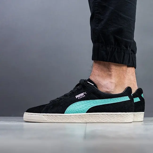 Giày Puma Suede Diamond Supply Co. 'Black Diamond Blue' 365650-01 - Ảnh 3