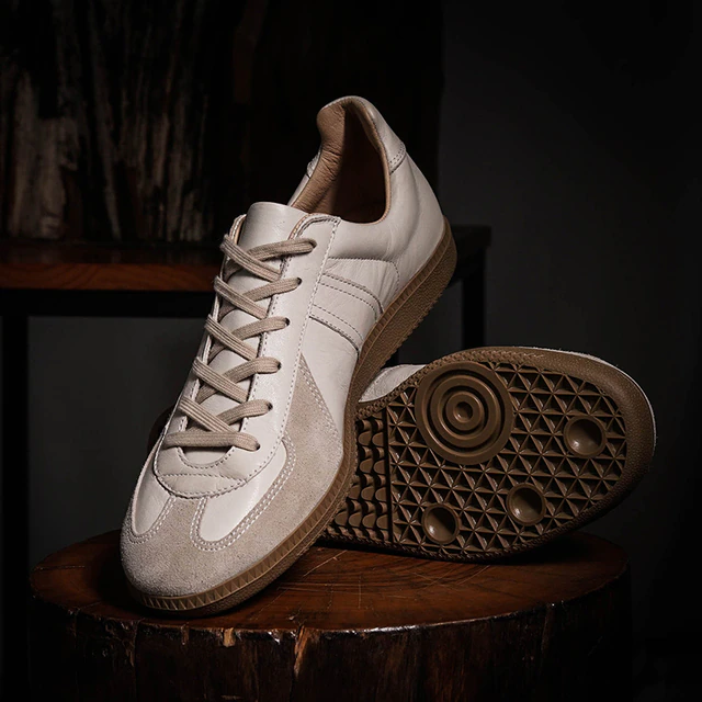 Giày MSIBHV Army Sneaker Low Vintage 'White' 3121BM610 - Ảnh 2
