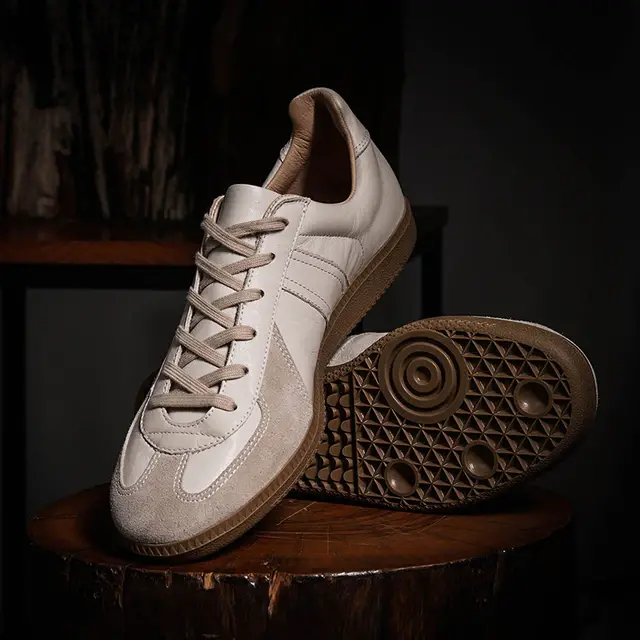 Alternative view of Giày MSIBHV Army Sneaker Low Vintage 'White' 3121BM610