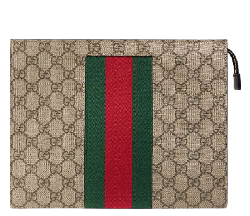 Túi Gucci GG Supreme Web Pouch 475316 KHN4N 9791