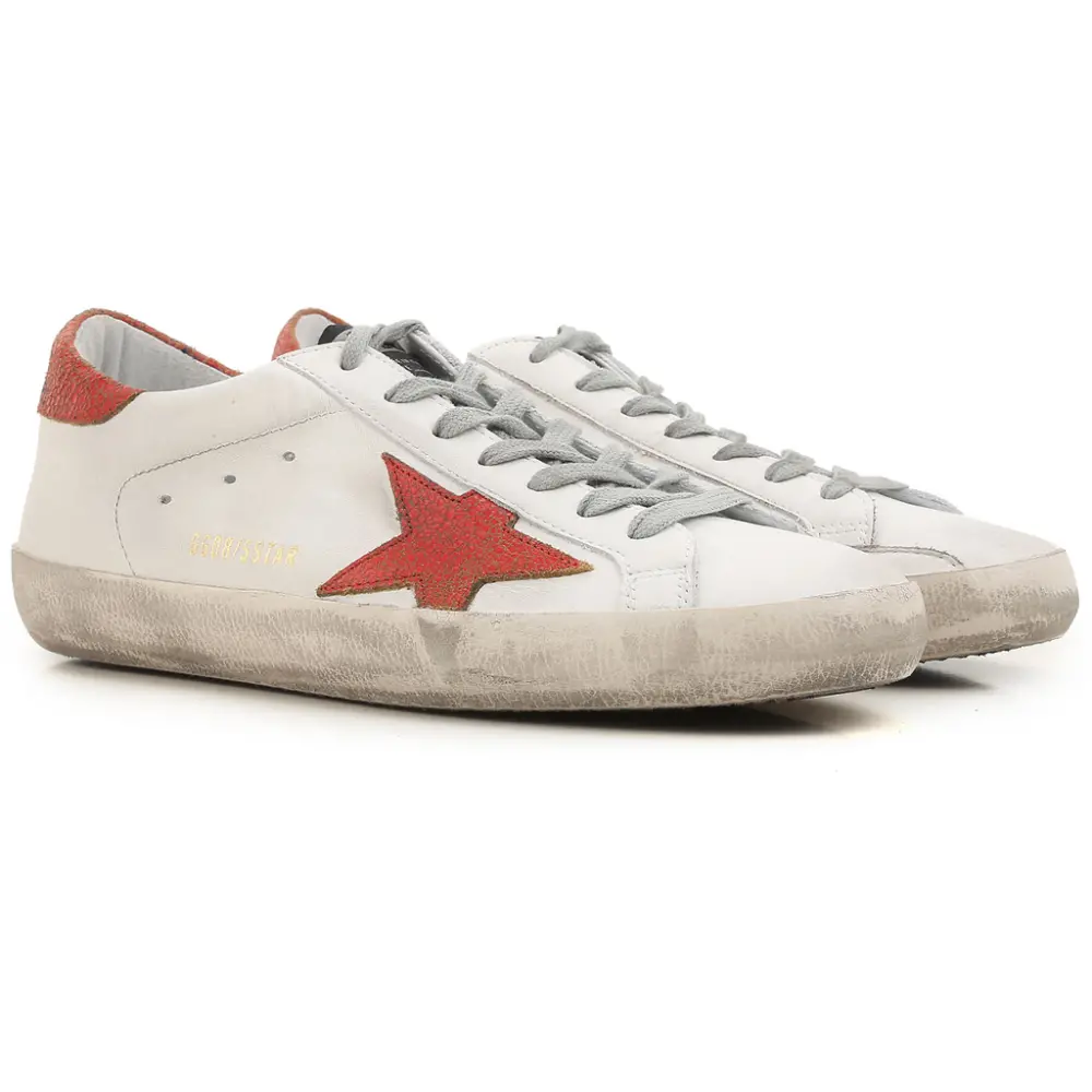 Alternative view of Giày Golden Goose Superstar White Red G32MS590-D90