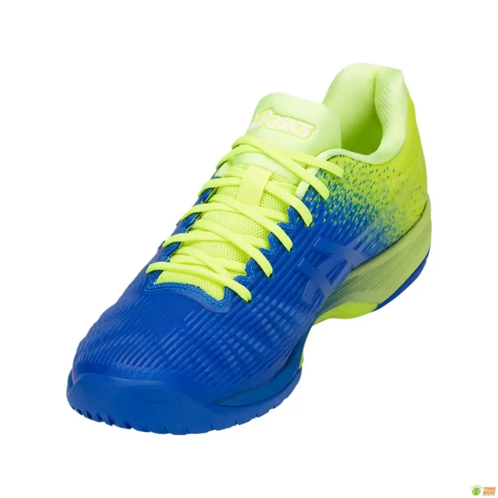 Giày Tennis Asics Solution Speed FF Limited 'Blue Yellow' 1041A028-400 - Ảnh 3