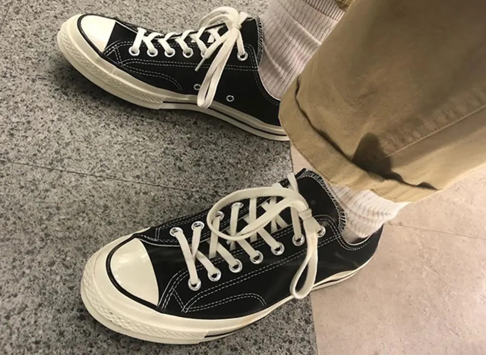 Giày Converse Chuck Taylor All Star 1970s Low Top 'Black' 162058C - Ảnh 3