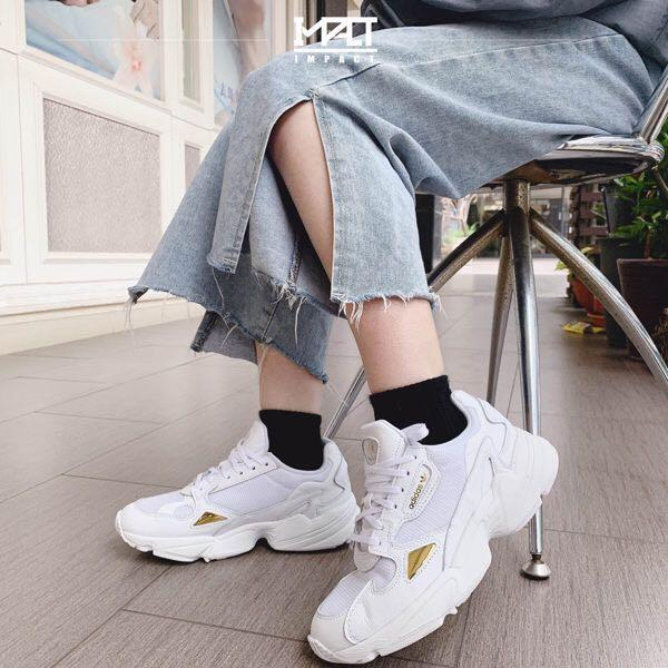 Giày Adidas Wmns Falcon 'White Gold Metallic' FV5091 - Ảnh 7