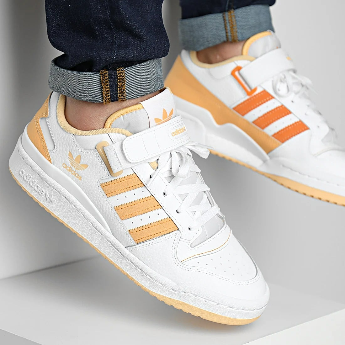 Giày adidas Forum Low 'White Pulse Amber' GY5833 - Ảnh 3