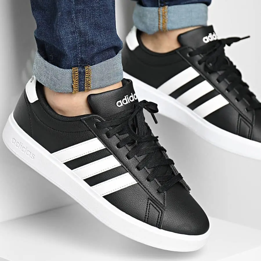 Giày Adidas Grand Court 2.0 'Black White' GW9196 - Ảnh 6