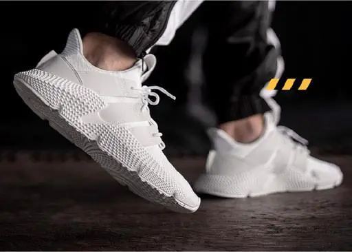 Giày Adidas Prophere J 'All White' D96570 - Ảnh 4