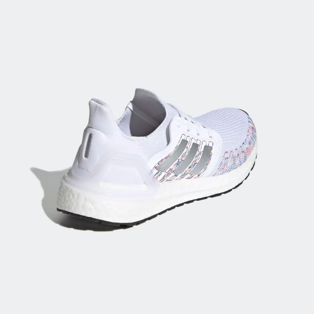 Alternative view of Giày Adidas UltraBoost 20 'White Multicolor' EG0728
