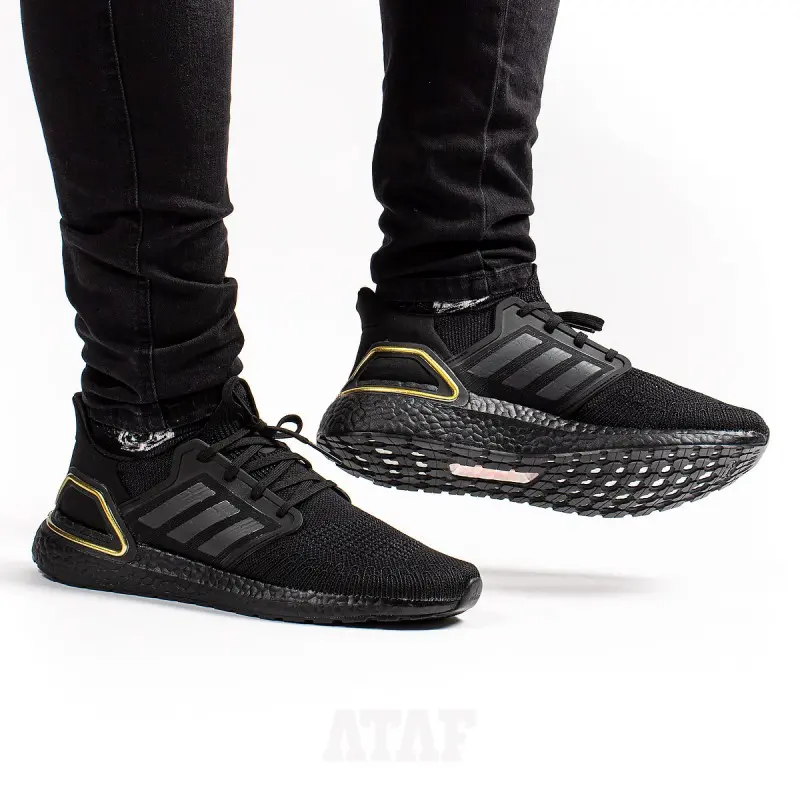 Alternative view of Giày Adidas UltraBoost 20 'Black Gold' EG0754
