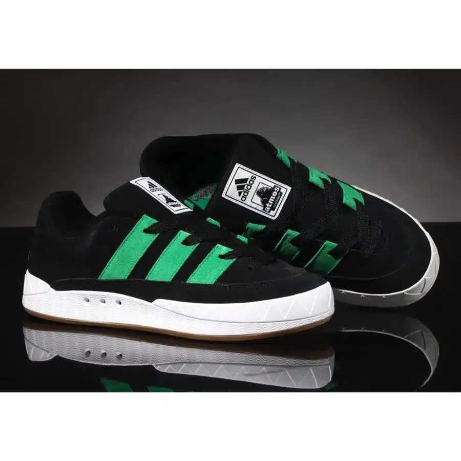Giày Adidas x Atmos x XLarge Adimatic 'Black Green' HQ3936 - Ảnh 2