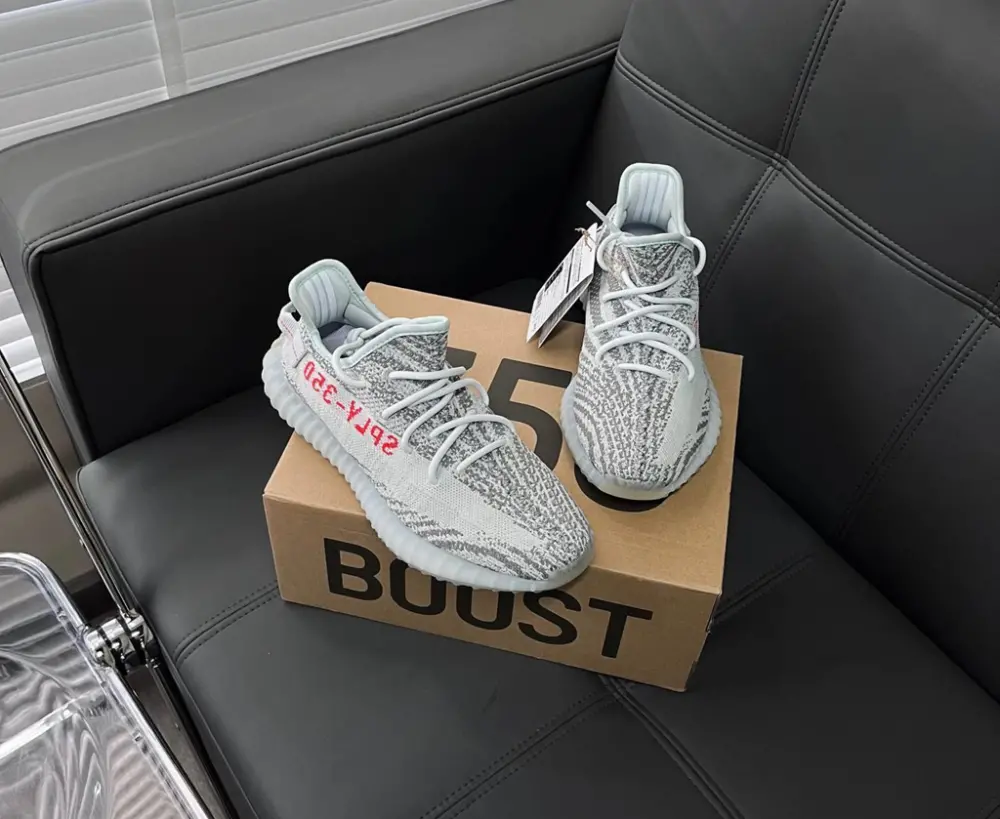 Giày Adidas Yeezy Boost 350 V2 'Blue Tint' B37571 - Ảnh 5