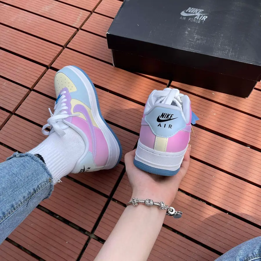 Giày Nike Wmns Air Force 1 '07 LX 'UV Reactive' DA8301-100 - Ảnh 4