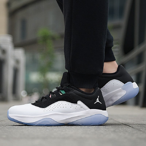 Alternative view of Giày Nike Jordan 11 CMFT Low South Beach 'Black White' CW0784-104