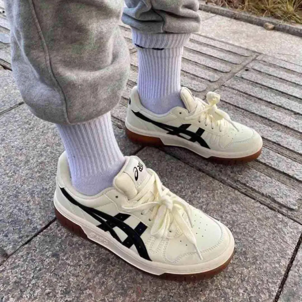 Giày Asics Court MZ 'Cream Black Gum' 1203A127-750 - Ảnh 8