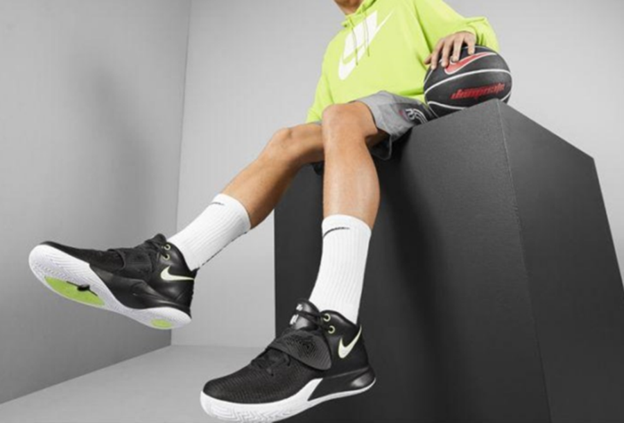 Giày Nike Kyrie Flytrap 3 GS 'Black Volt' BQ3060-001 - Ảnh 6