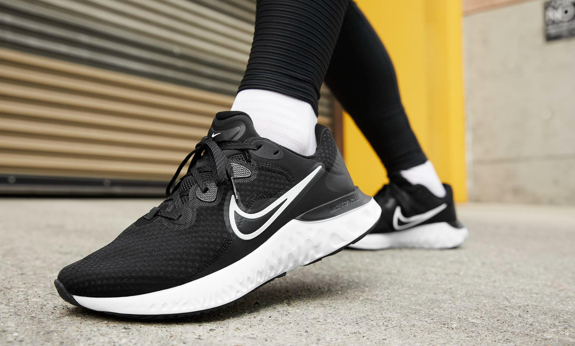 Giày Nike Renew Run 2 'Black White' CU3504-005 - Ảnh 6