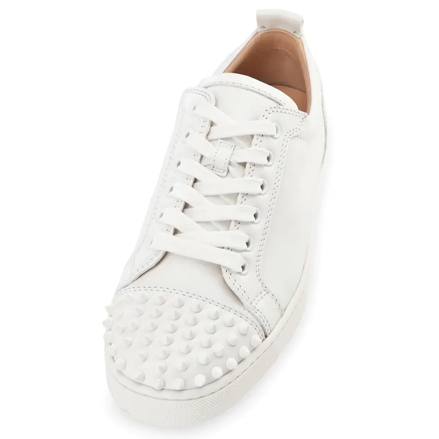Giày Christian Louboutin Louis Junior Spikes 'White' 11305733047 - Ảnh 4