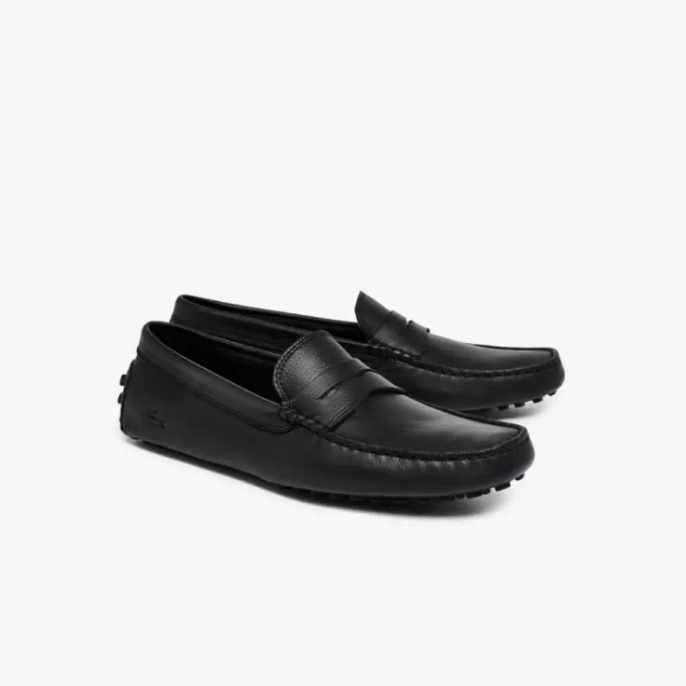 Alternative view of Giày Lacoste Moccasin Concours 'Black' 7-35CAM0118024