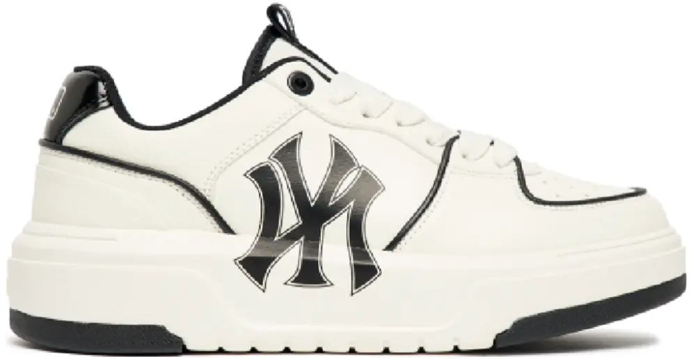 Giày MLB Chunky Liner New York Yankees 'Off White' 3ASXCA12N-50WHS