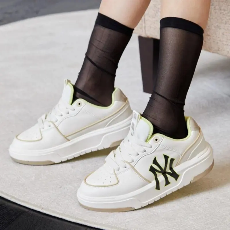 Giày MLB Chunky Liner New York Yankees 'Beige' 3ASXCA12N-50BGS - Ảnh 5