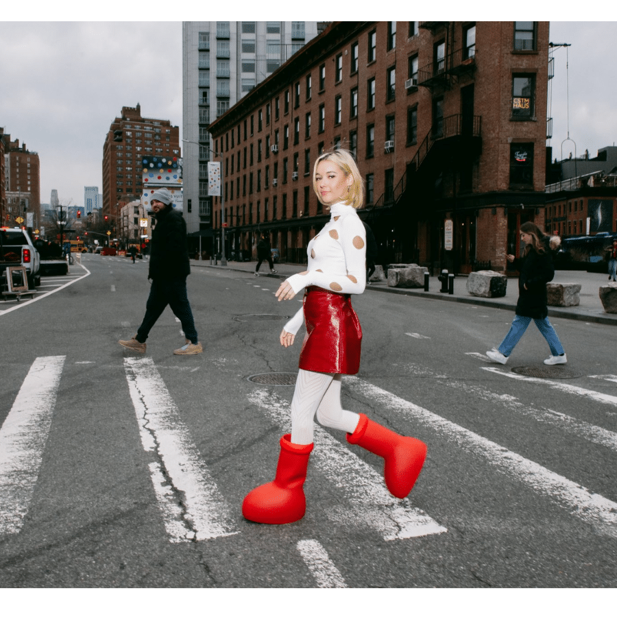 Giày MSCHF 'Big Red Boot' MSCHF010 - Ảnh 5