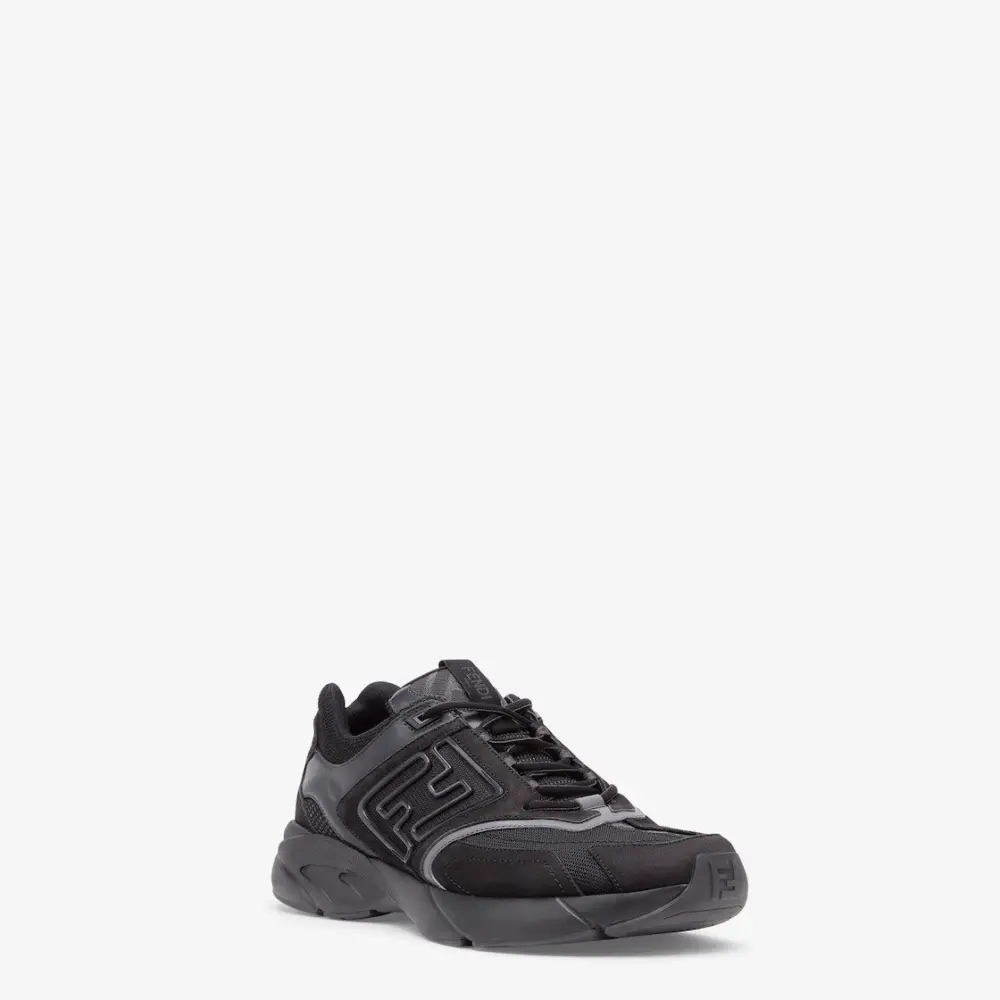 Giày Fendi Faster Trainers 'Black' 7E1555AKX6F1ICG - Ảnh 3