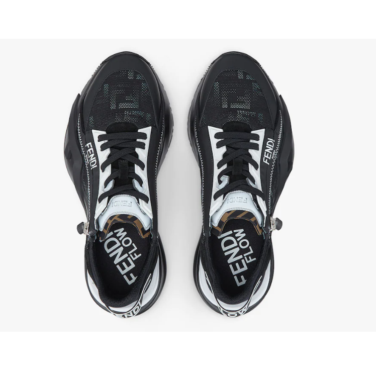 Giày Fendi Flow 'Black Fabric' 7E1392AD78F1ED8 - Ảnh 4