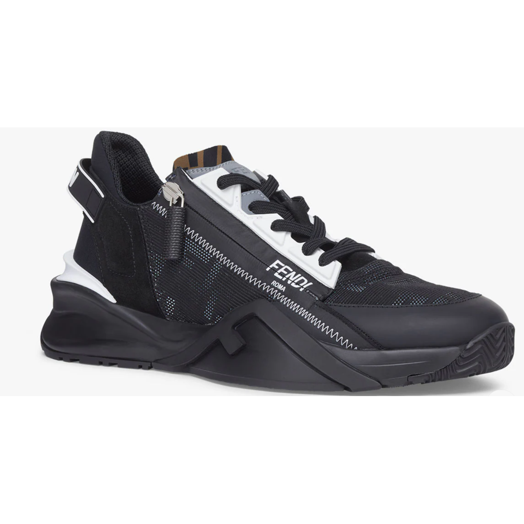 Giày Fendi Flow 'Black Fabric' 7E1392AD78F1ED8 - Ảnh 3