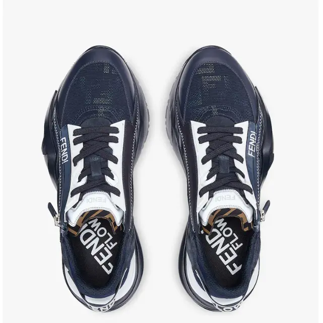 Giày Fendi Flow 'Blue Fabric' 7E1392AHHGF1FHE - Ảnh 4