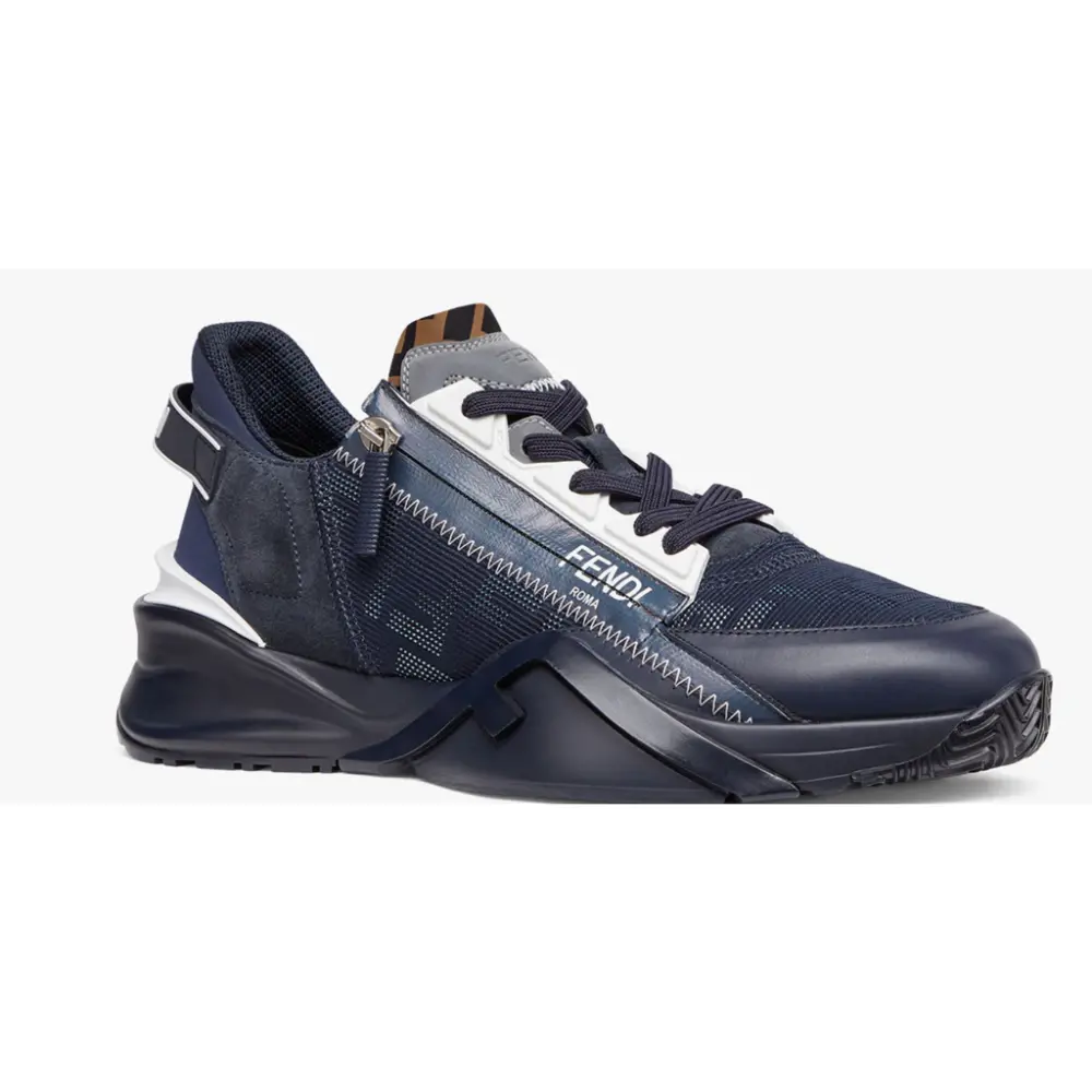 Giày Fendi Flow 'Blue Fabric' 7E1392AHHGF1FHE - Ảnh 3