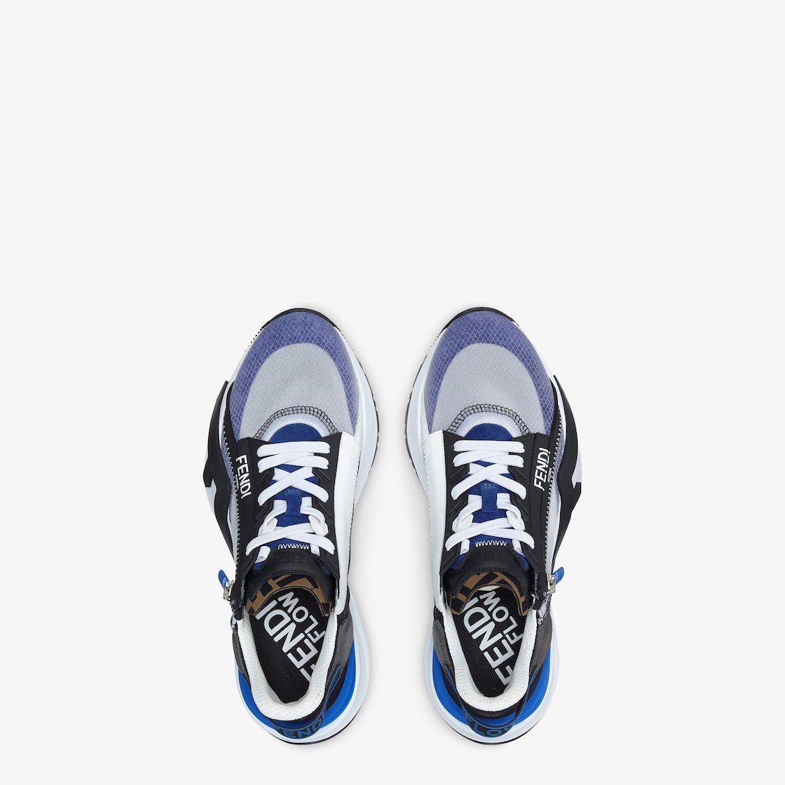 Giày Fendi Flow 'Blue Nylon' 7E1392AD7VF1FHC - Ảnh 3