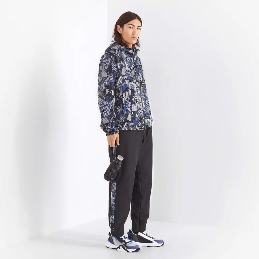 Alternative view of Giày Fendi Flow 'Blue Nylon' 7E1392AD7VF1FHC