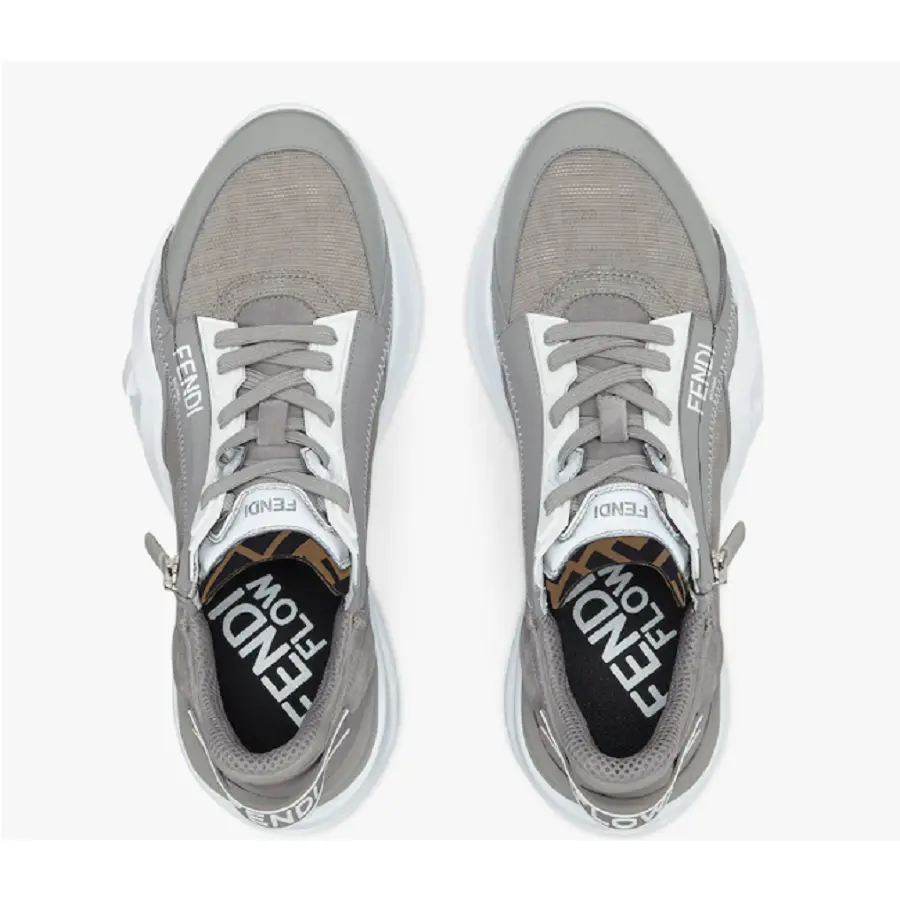 Giày Fendi Flow 'Grey Fabric' 7E1392AD78F1FHF - Ảnh 3