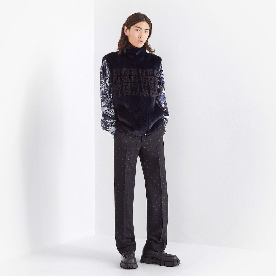 Giày Fendi Force 'Black' 7D1487AHGYF1OS5 - Ảnh 2