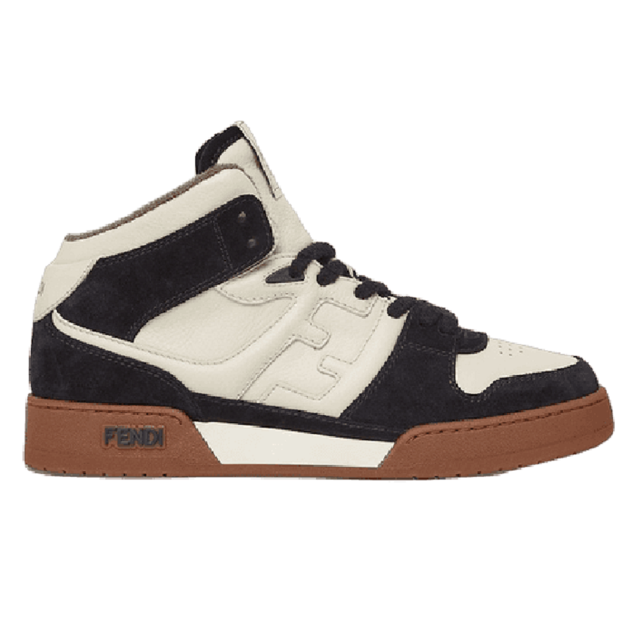 Giày Fendi Match High Top Leather 'Black' 7E1569AHH2F1FZB