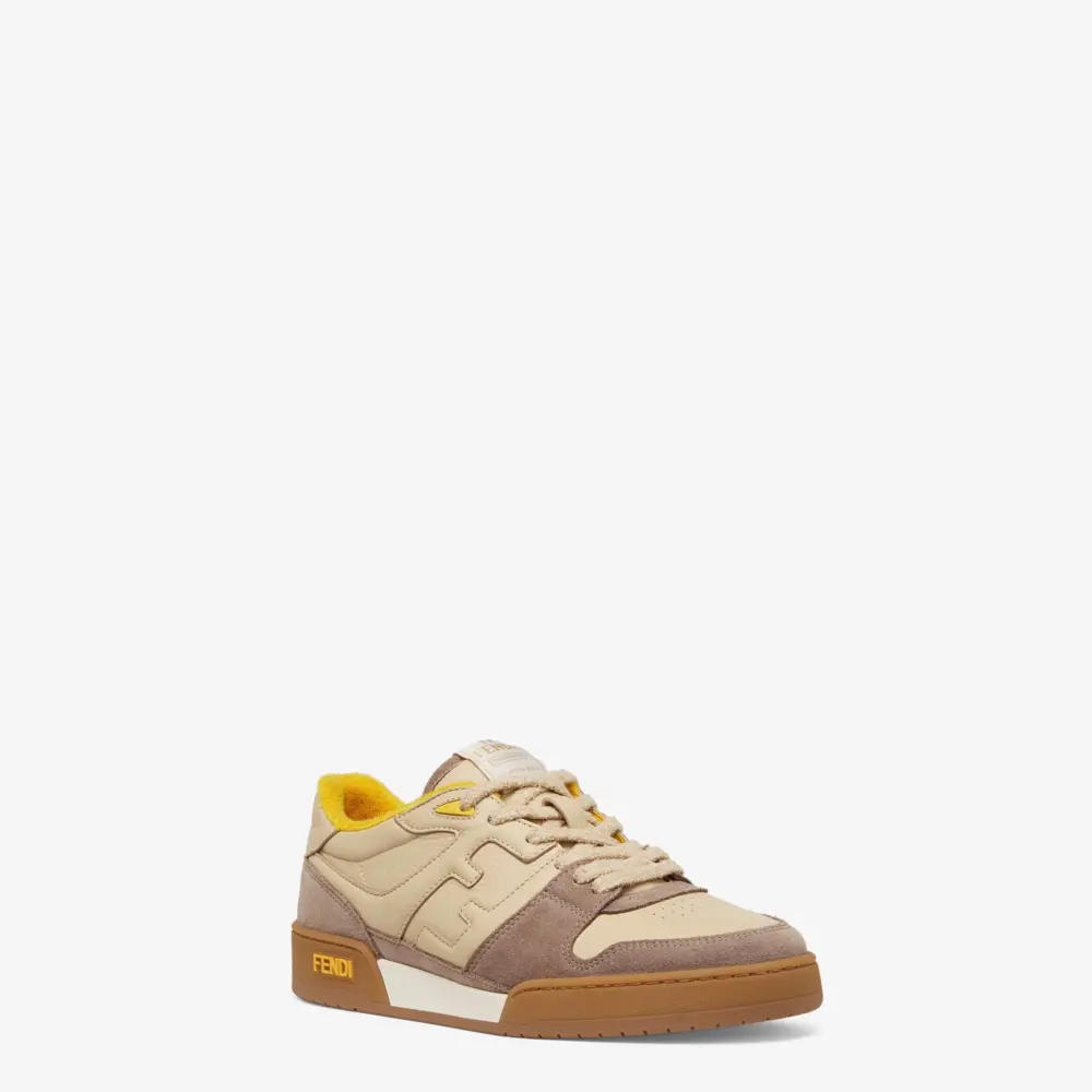 Giày Fendi Match Low Tops 'Beige' 7E1493AHH2F1FHU - Ảnh 3