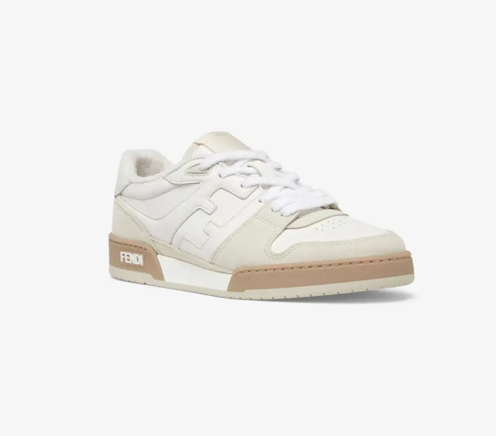 Giày Fendi Match Low Tops 'White' 7E1493AHH2F1FHS - Ảnh 4