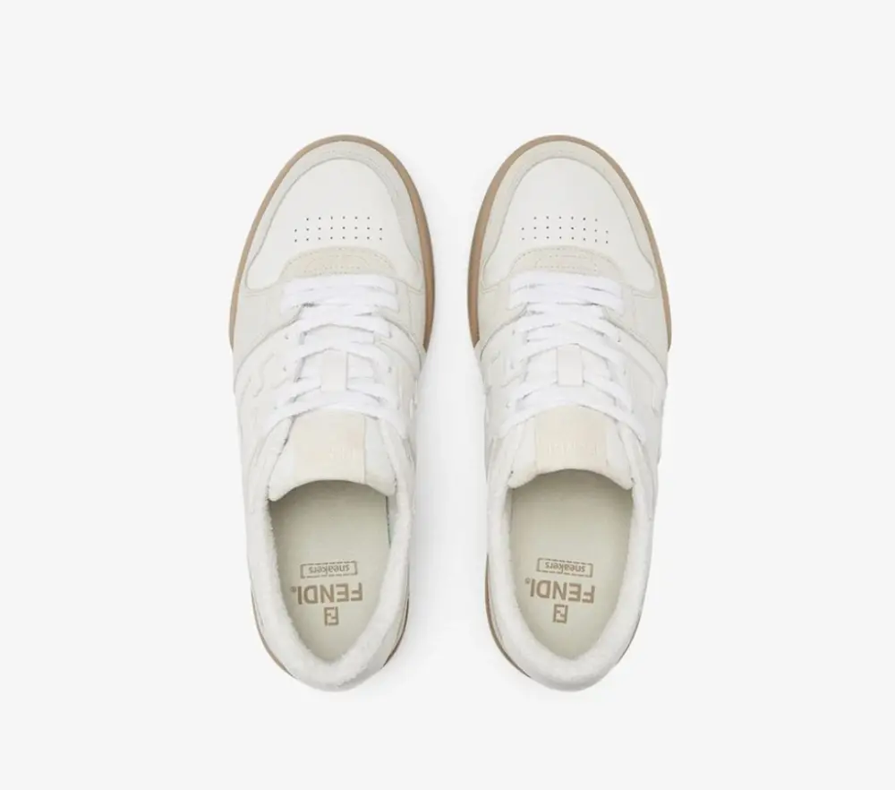 Giày Fendi Match Low Tops 'White' 7E1493AHH2F1FHS - Ảnh 3